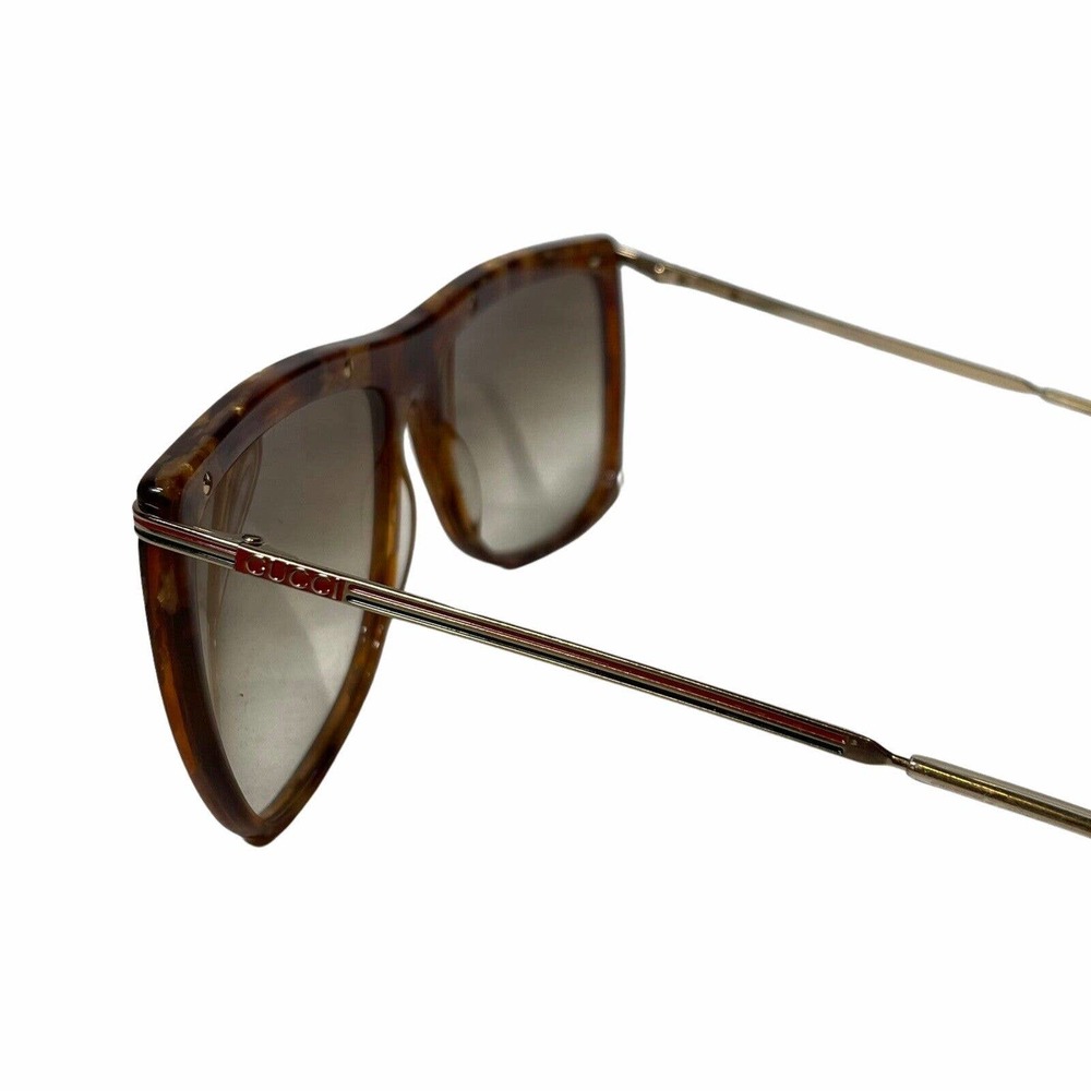 Vintage Gucci Sunglasses 2307 Tortoise Striped - Picture 4 of 6